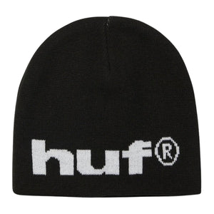 Huf 89 Skull Beanie - Black/White - Basic Beanie by Huf