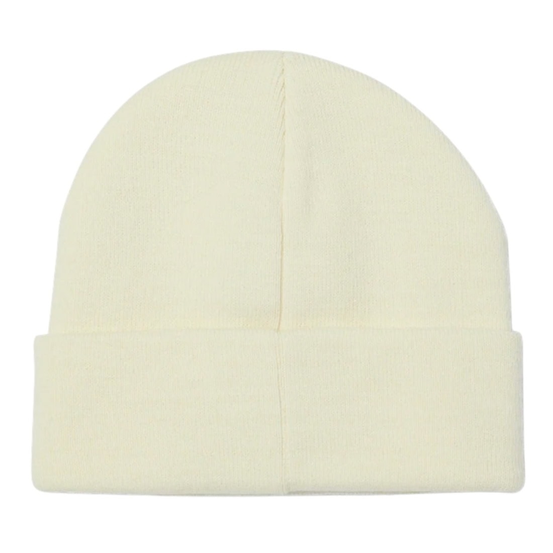 Huf All Caps Cuff Beanie - Cream - Fold Beanie by Huf
