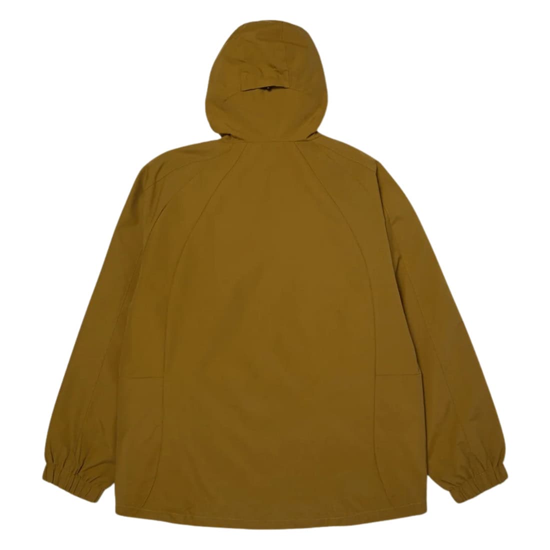 Huf All Caps Shell Jacket - Rich Brown - Mens Windbreaker/Rain Jacket by Huf