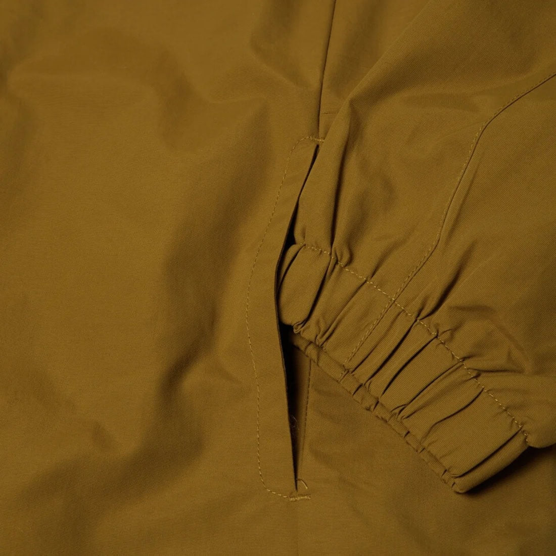 Huf All Caps Shell Jacket - Rich Brown - Mens Windbreaker/Rain Jacket by Huf