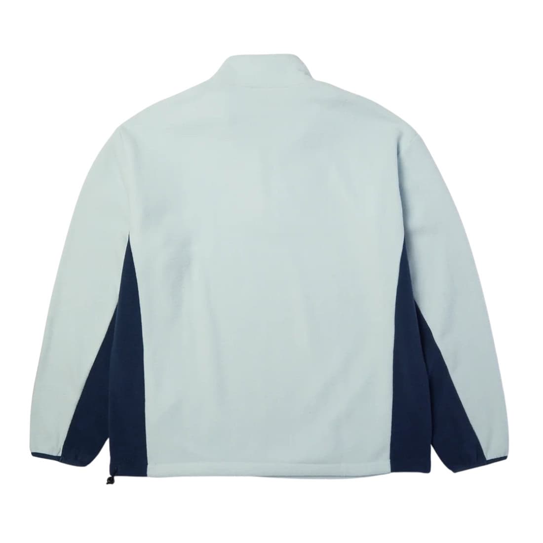 Huf Basecamp Quarter Zip Polar Fleece - Sky Blue - Mens Pullover Hoodie by Huf