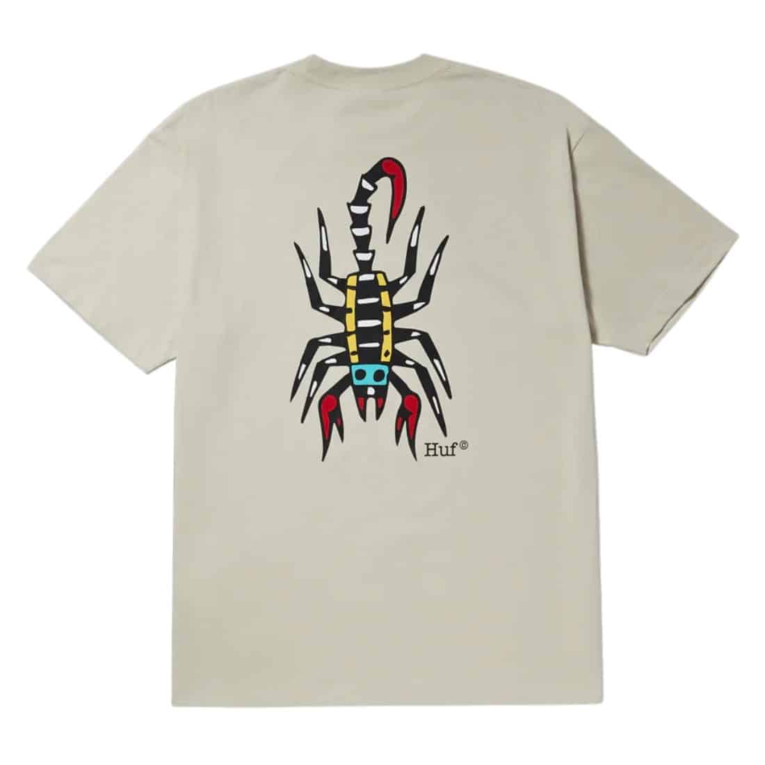 Huf Bledsoe T-Shirt - Stone - Mens Graphic T-Shirt by Huf
