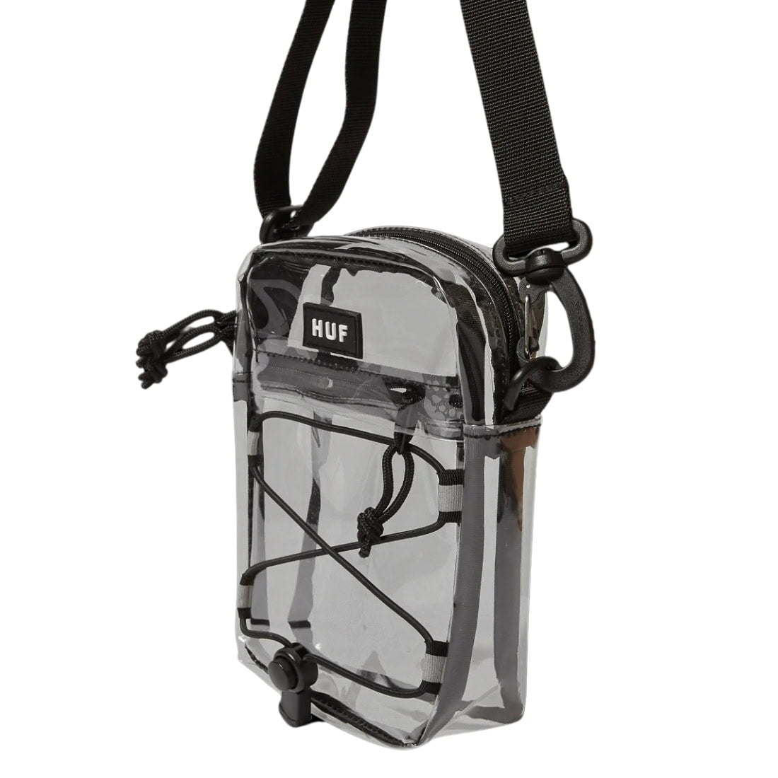 Huf Bowery Side Bag - Clear - Bum Bag by Huf One Size