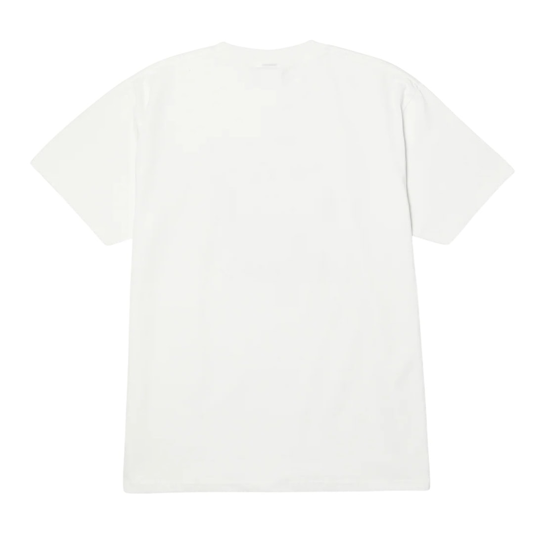 Huf Box Logo Tee - White/Teal - Mens Graphic T-Shirt by Huf