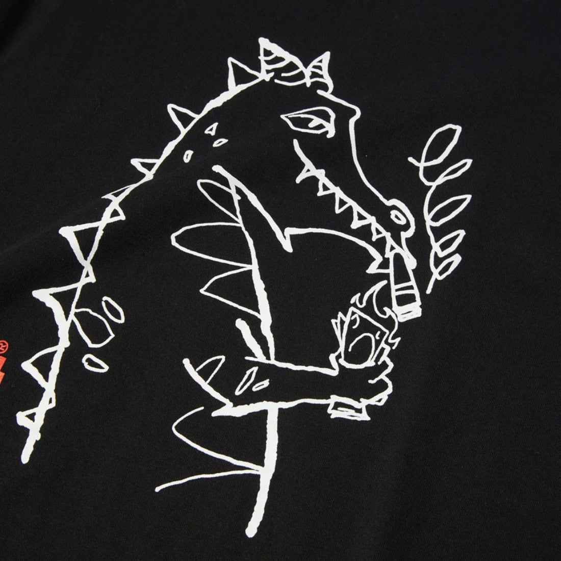 Huf Cash Dragon T-Shirt - Black - Mens Graphic T-Shirt by Huf
