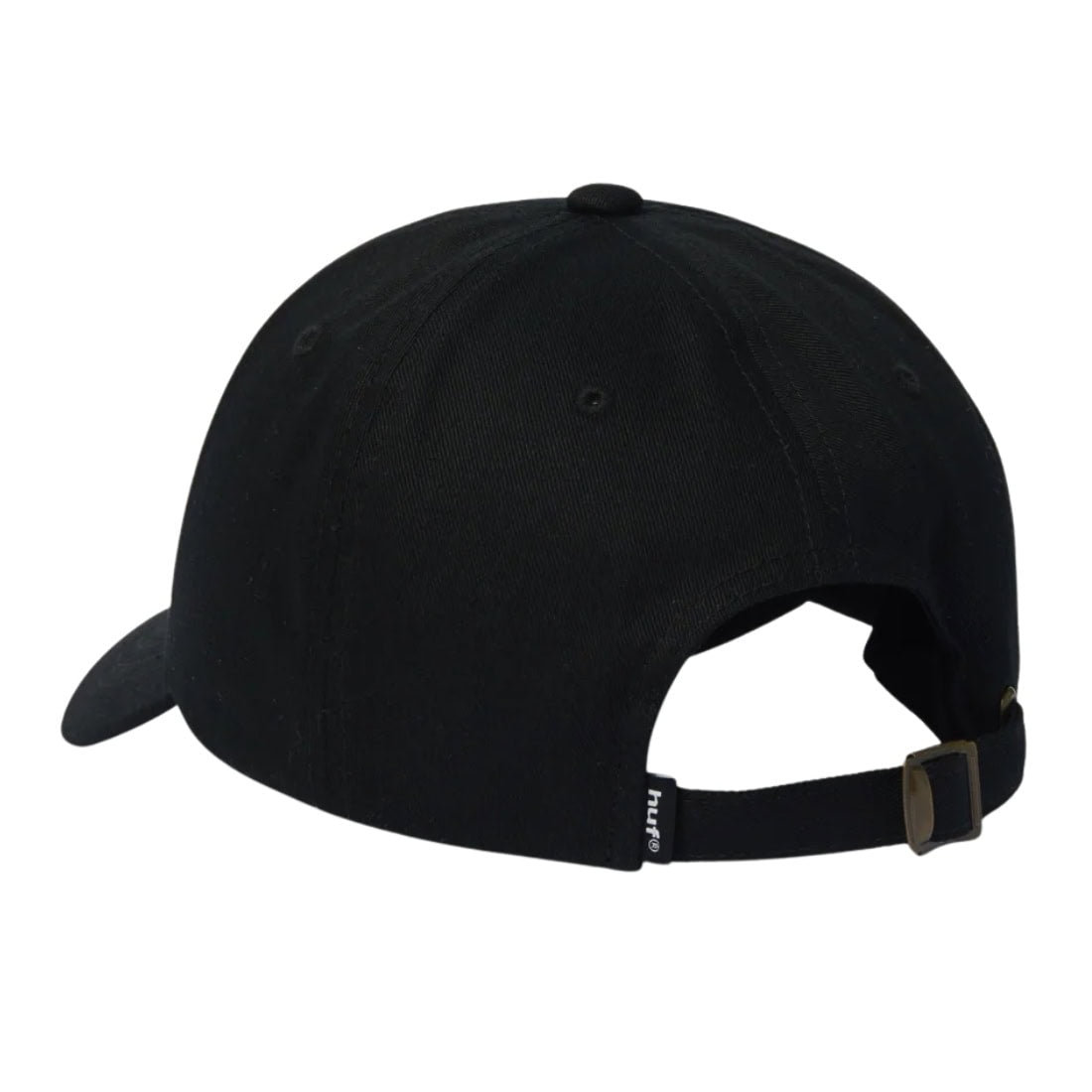 Huf Cherries 6 Panel CV Hat - Black - Strapback Cap by Huf One Size