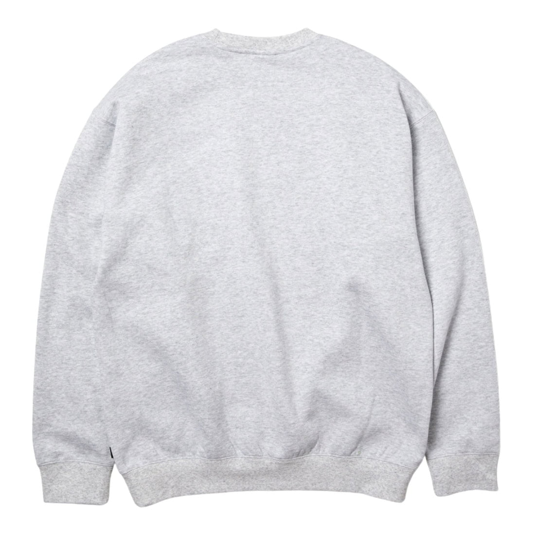 Huf Classic Arch Crew - Heather Grey - Mens Crew Neck Sweatshirt by Huf