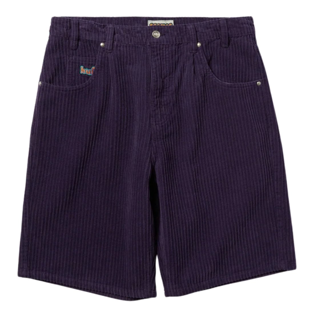 Huf Cromer Corduroy Shorts - Dark Berry - Mens Walk Shorts by Huf