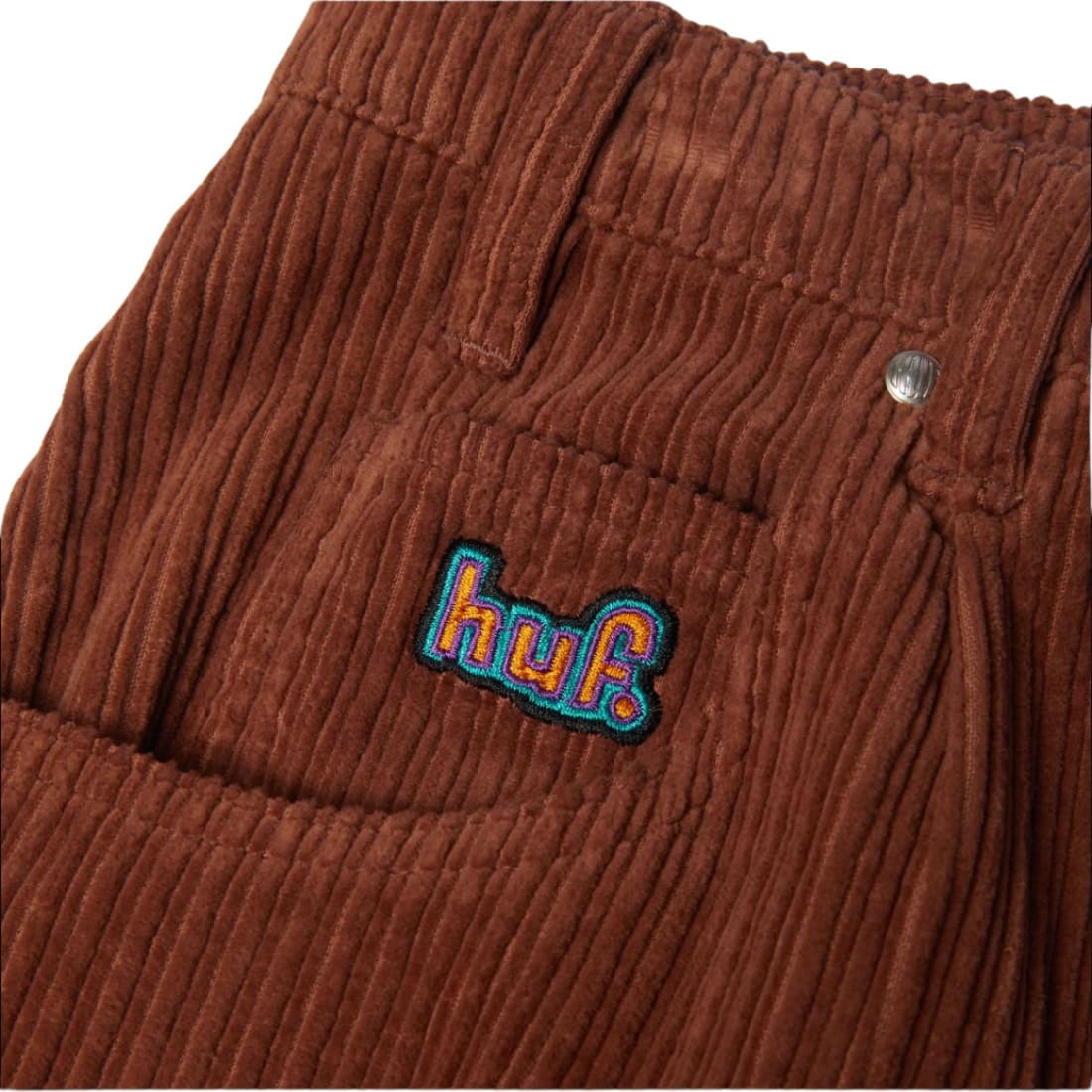 Huf Cromer Corduroy Shorts - Sierra - Mens Denim Shorts by Huf