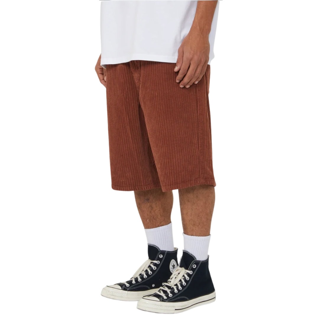 Huf Cromer Corduroy Shorts - Sierra - Mens Denim Shorts by Huf