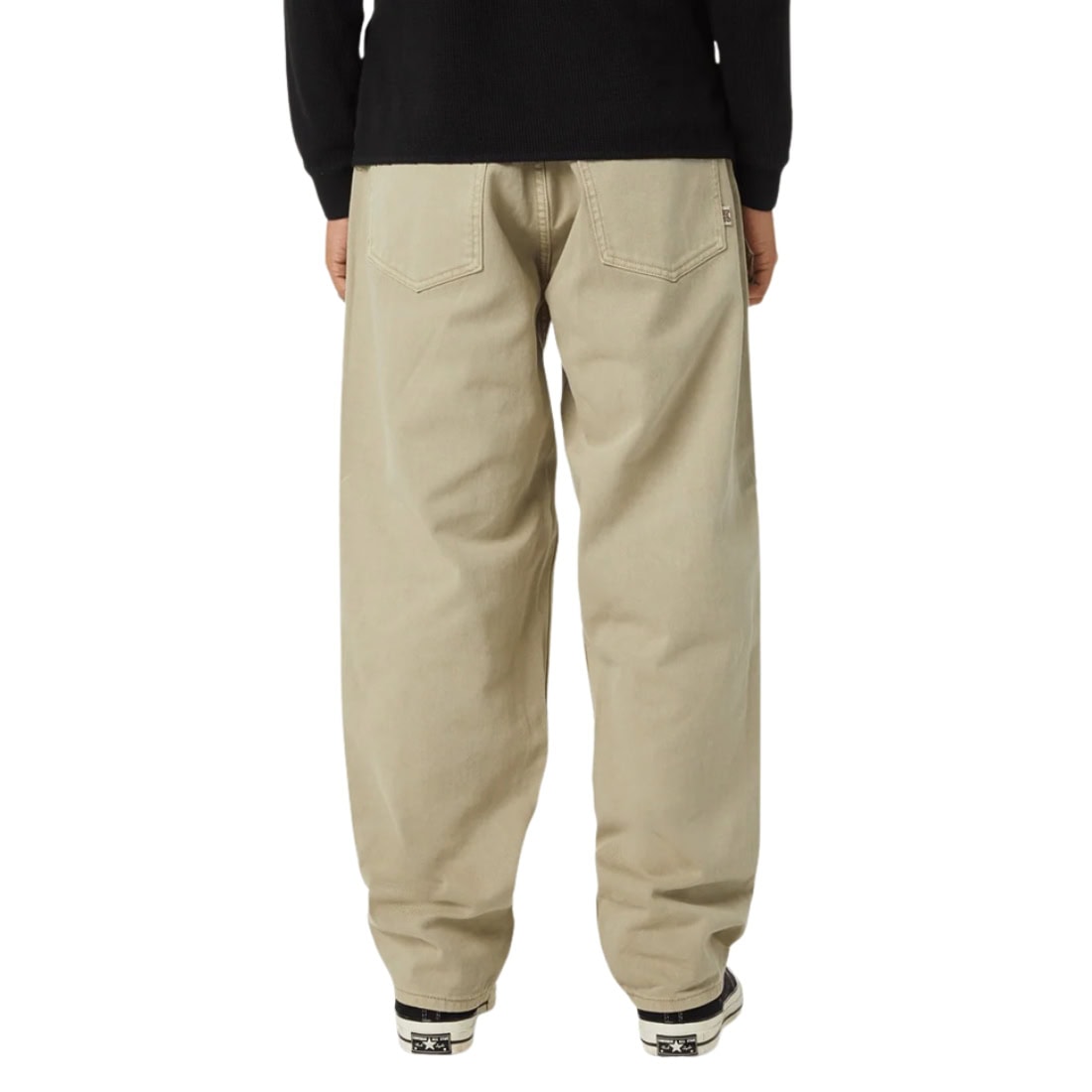 Huf Cromer Washed Pant - Desert - Mens Relaxed/Loose Denim Jeans by Huf