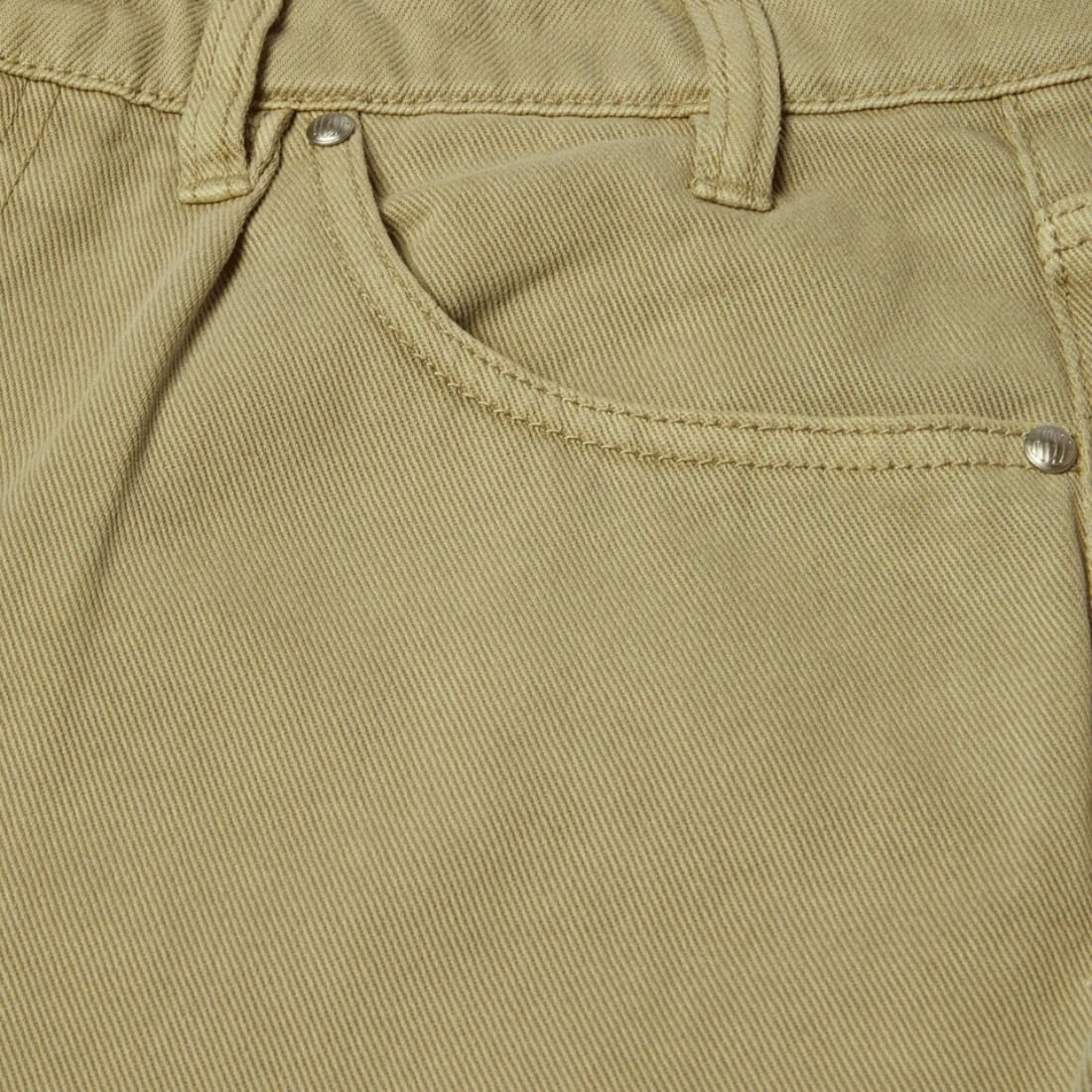 Huf Cromer Washed Pant - Desert - Mens Relaxed/Loose Denim Jeans by Huf