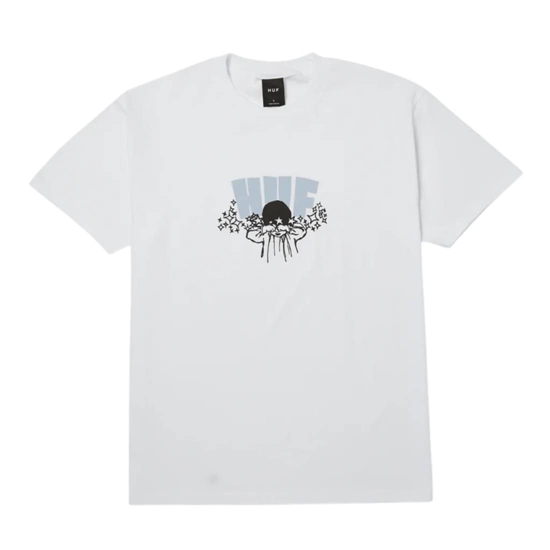 Huf Dazed T-Shirt - White - Mens Graphic T-Shirt by Huf