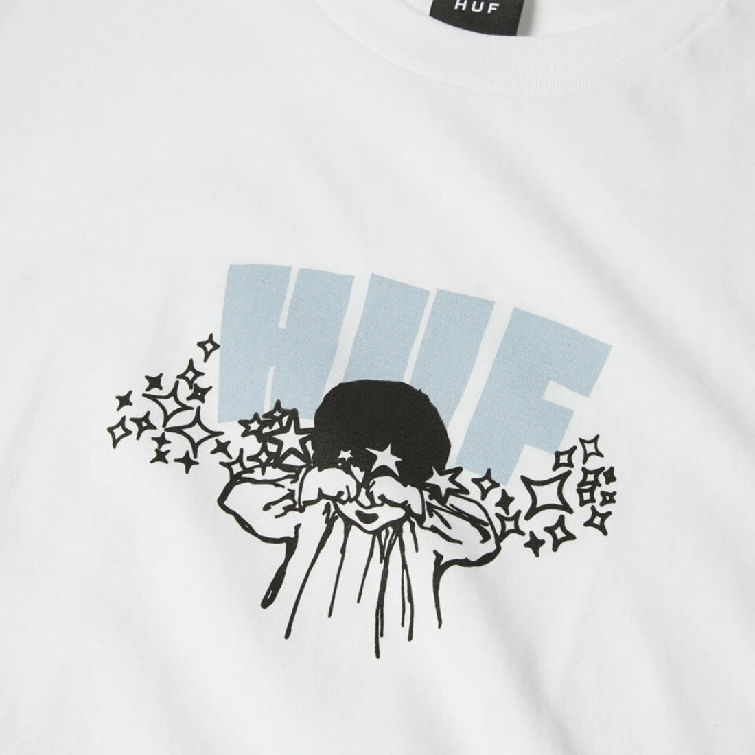 Huf Dazed T-Shirt - White - Mens Graphic T-Shirt by Huf