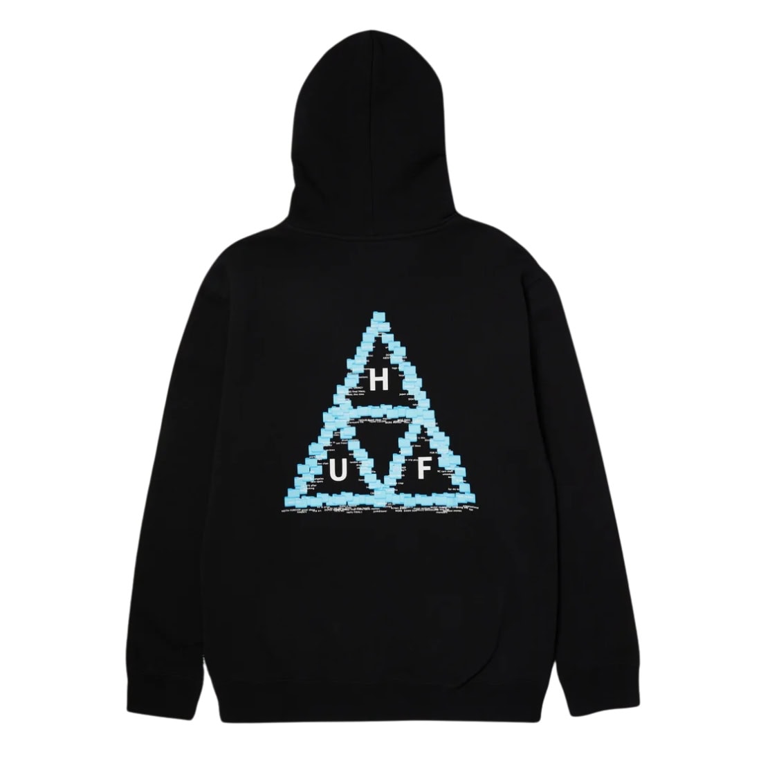 Huf Desktop Pullover Hoodie - Black - Mens Pullover Hoodie by Huf