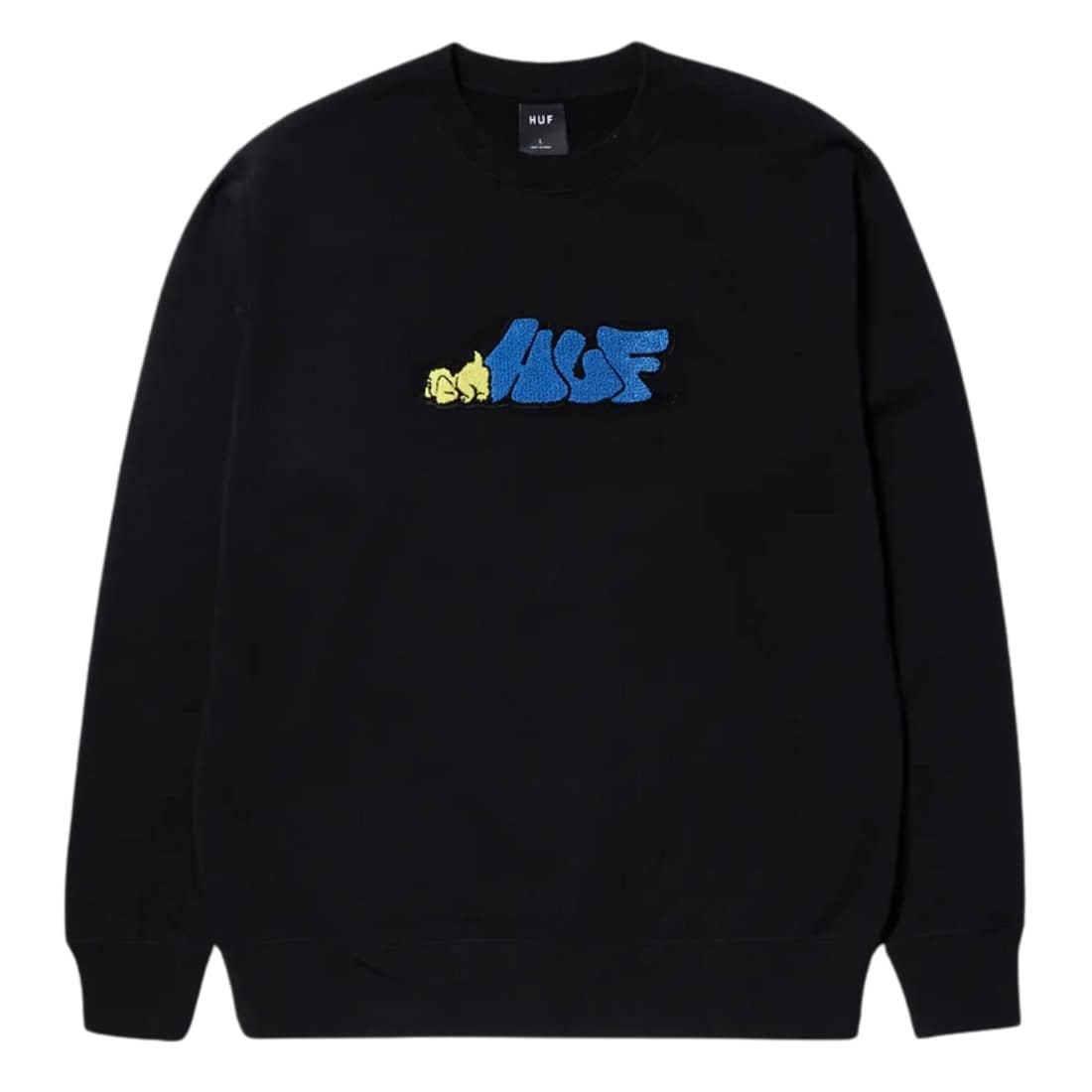 Huf Dog Sense Crewneck - Black