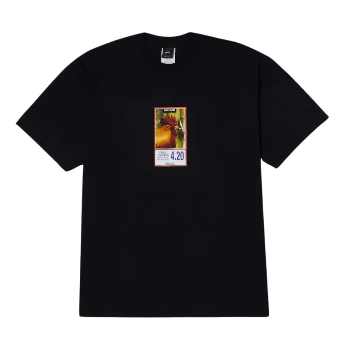 Huf Fried T-Shirt - Black - Mens Graphic T-Shirt by Huf