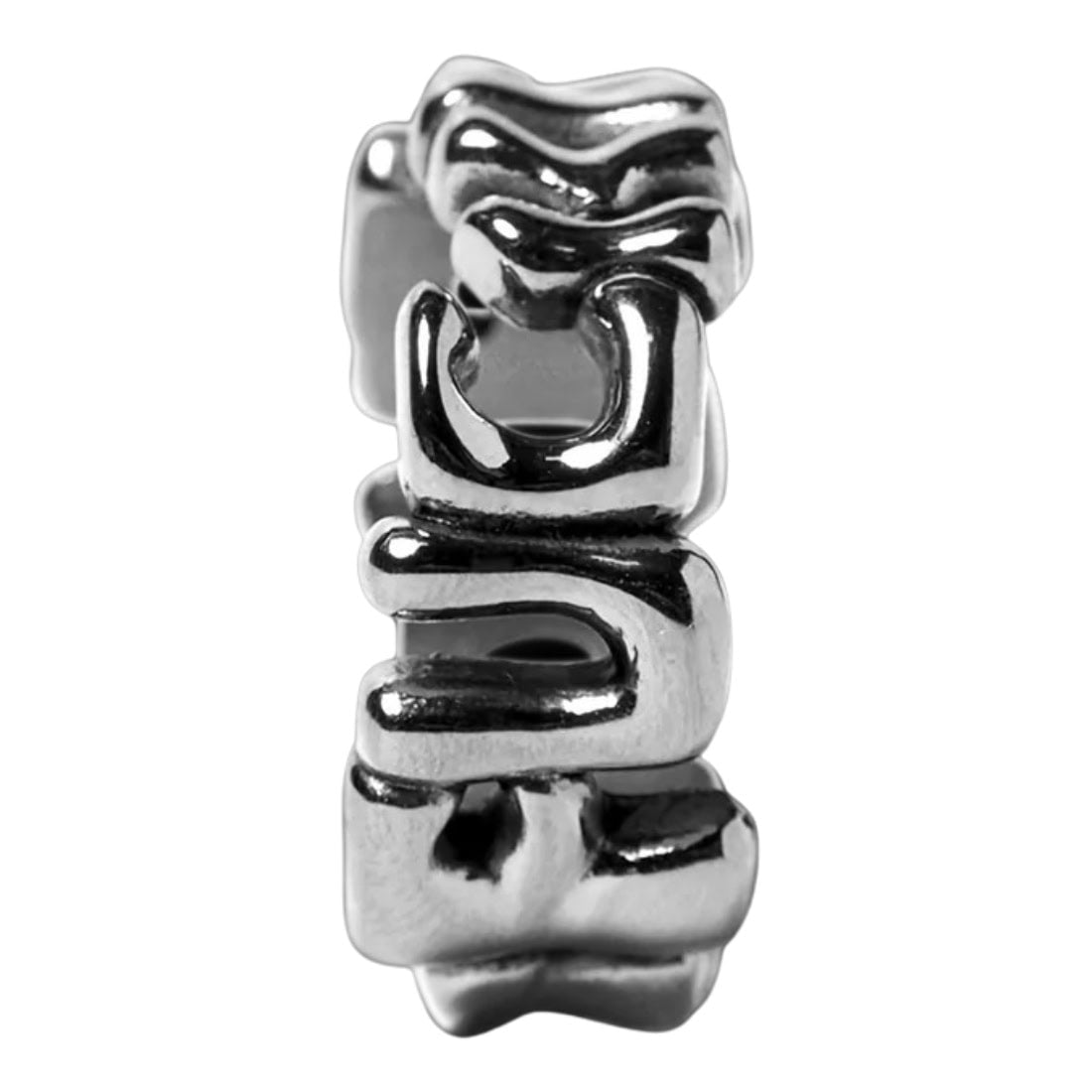 Huf Fuck It Warped Ring - Silver - Gifts for Skateboarders by Huf