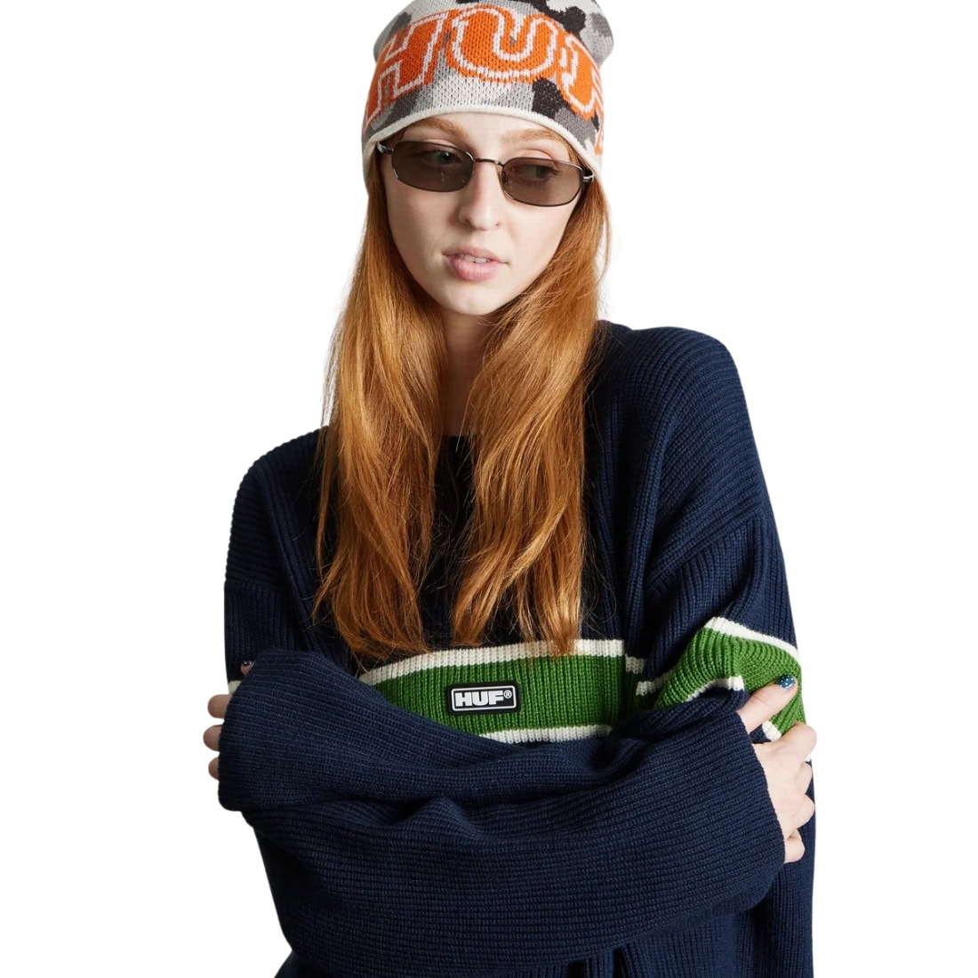 Huf Galaxy Skull Beanie - Camo - Basic Beanie by Huf