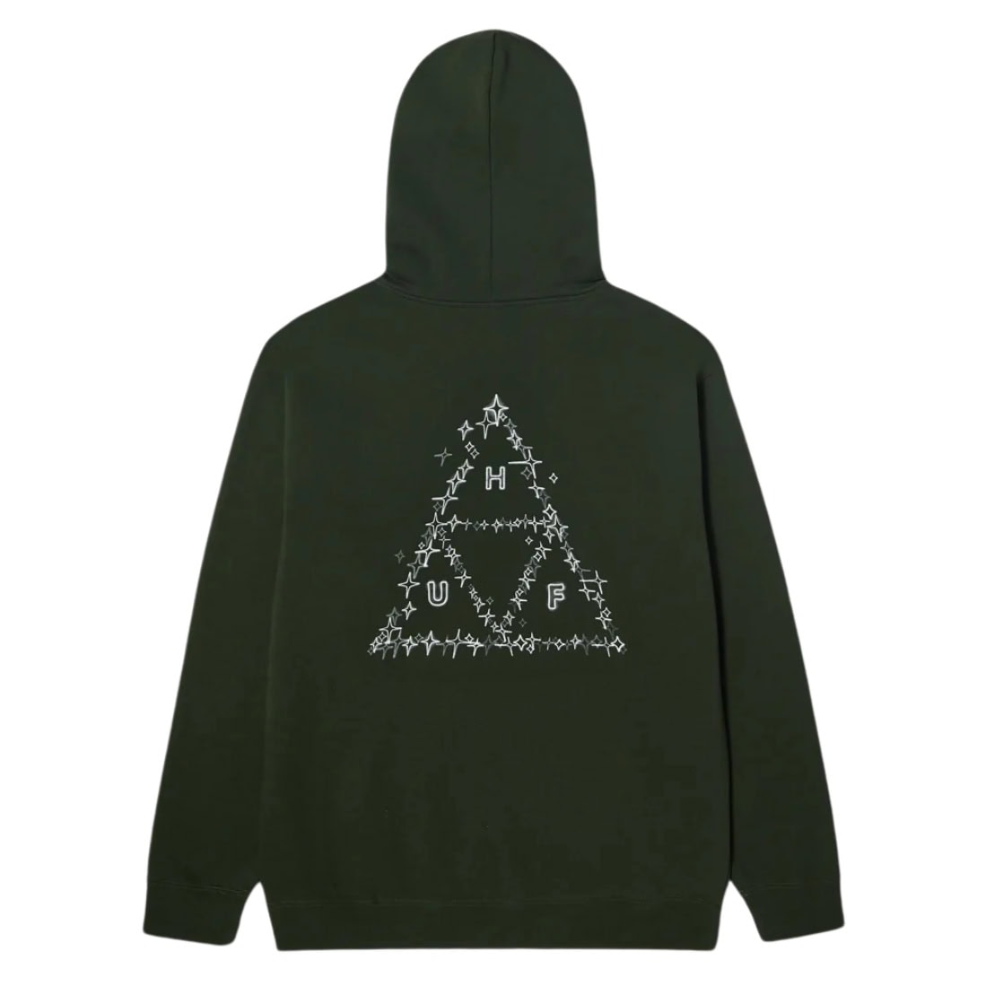 Huf Gleam Pullover Hoodie - Hunter Green - Mens Pullover Hoodie by Huf