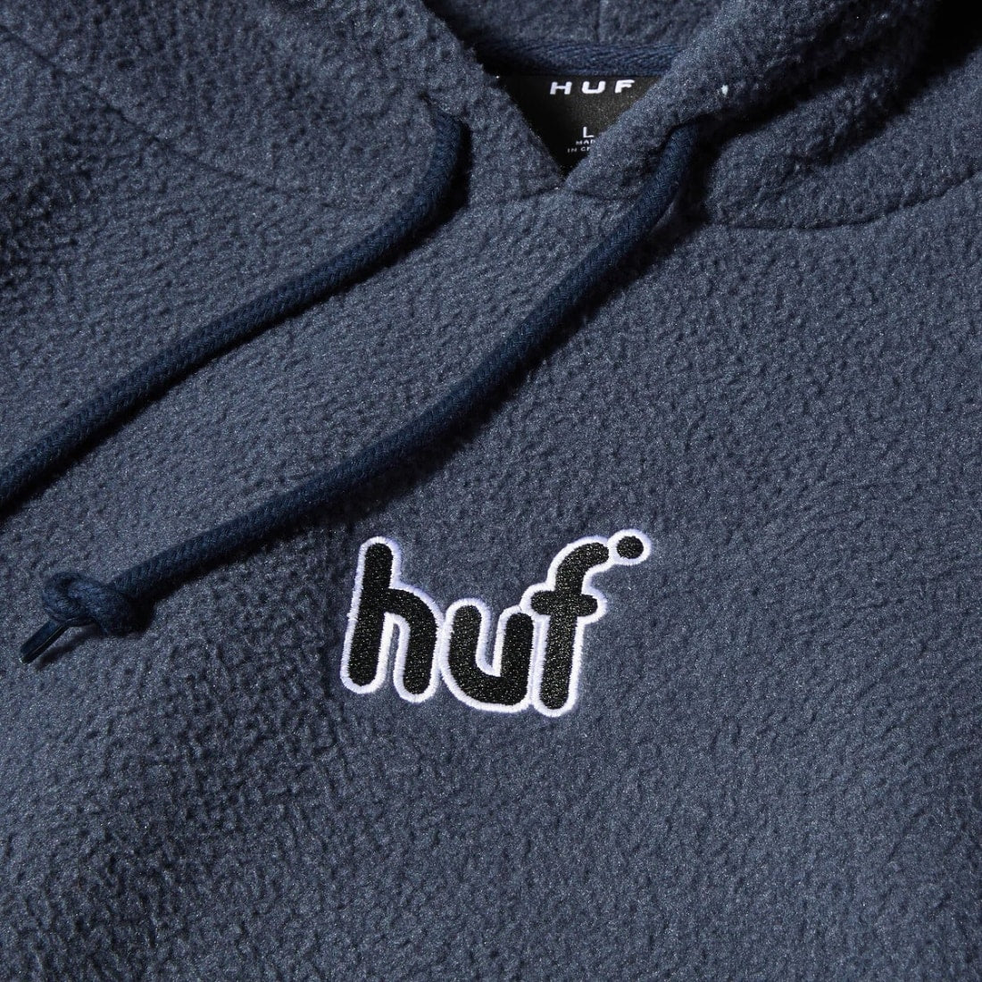 Huf Griffith Hooded Fleece - Blue Night