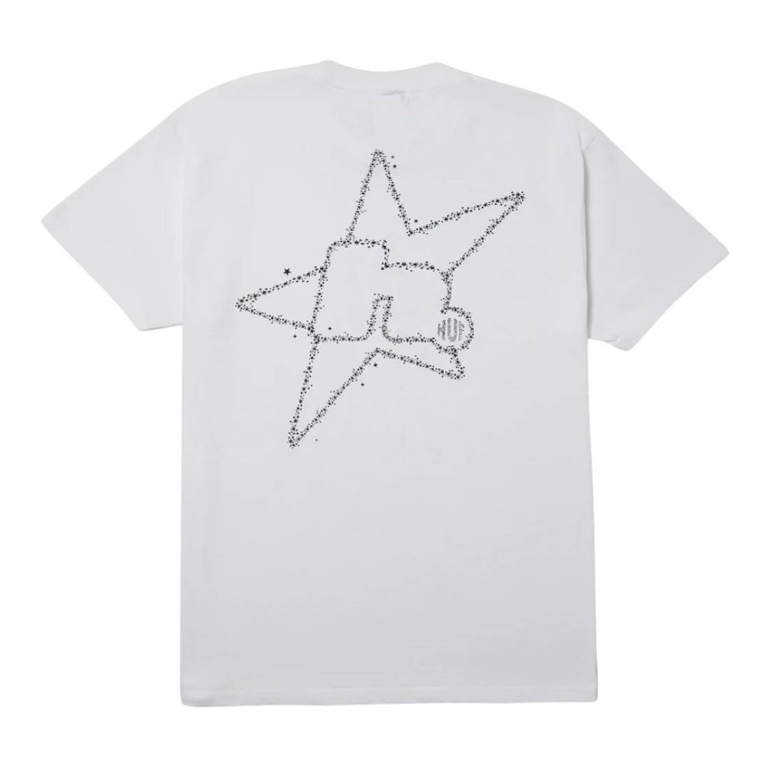 Huf H Star Astral T-Shirt - White - Mens Graphic T-Shirt by Huf