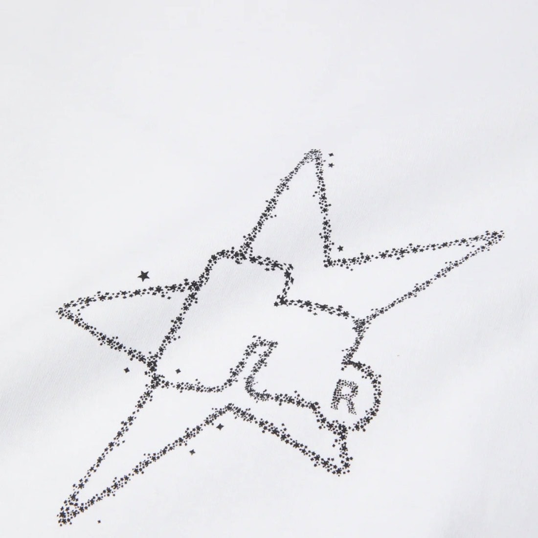 Huf H Star Astral T-Shirt - White - Mens Graphic T-Shirt by Huf