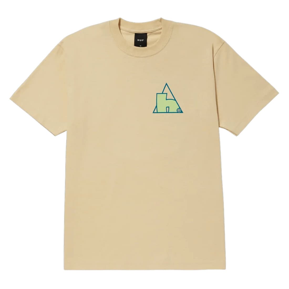 Huf High Tide T-Shirt - Wheat - Mens Graphic T-Shirt by Huf