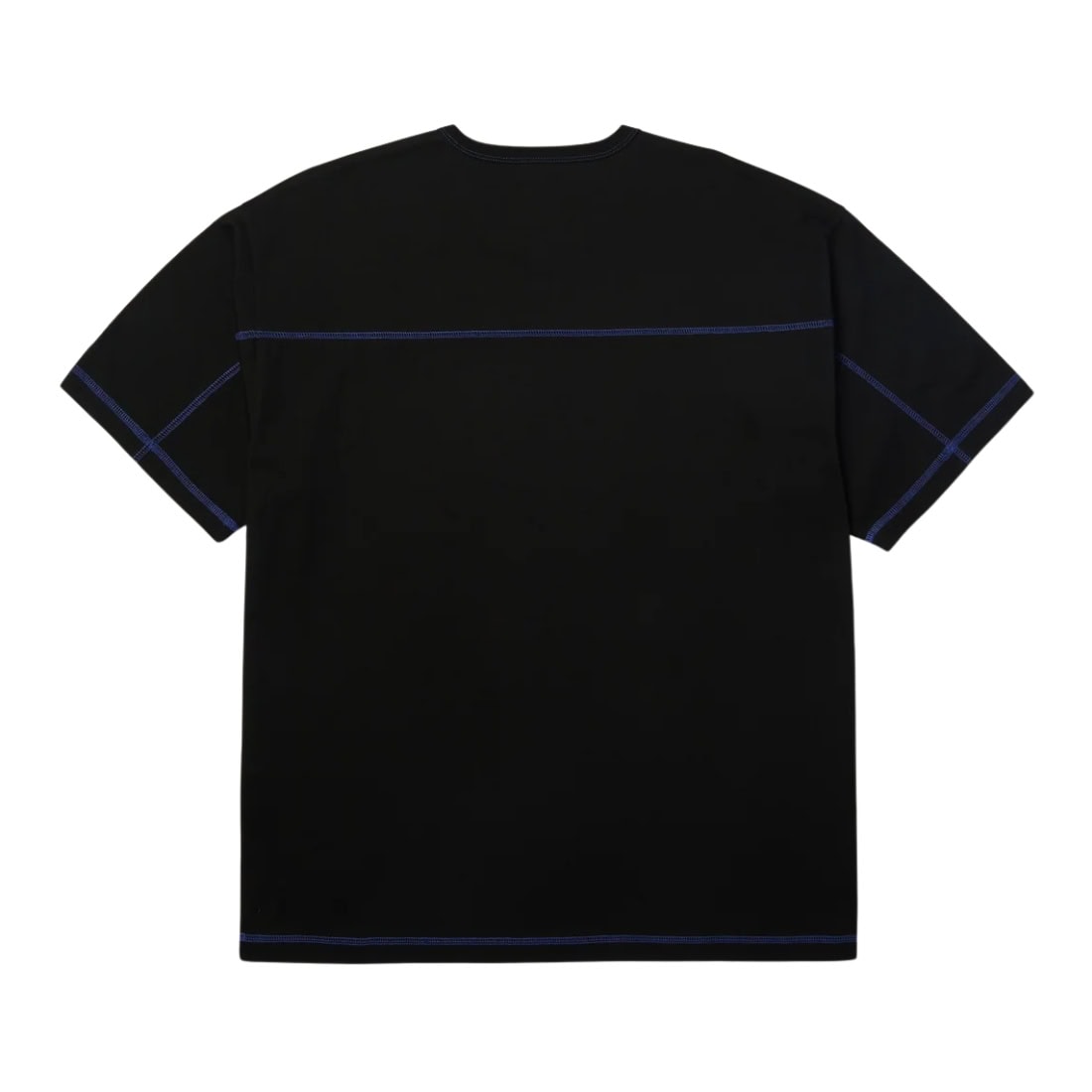 Huf Legacy Football Tee - Black - Mens Graphic T-Shirt by Huf