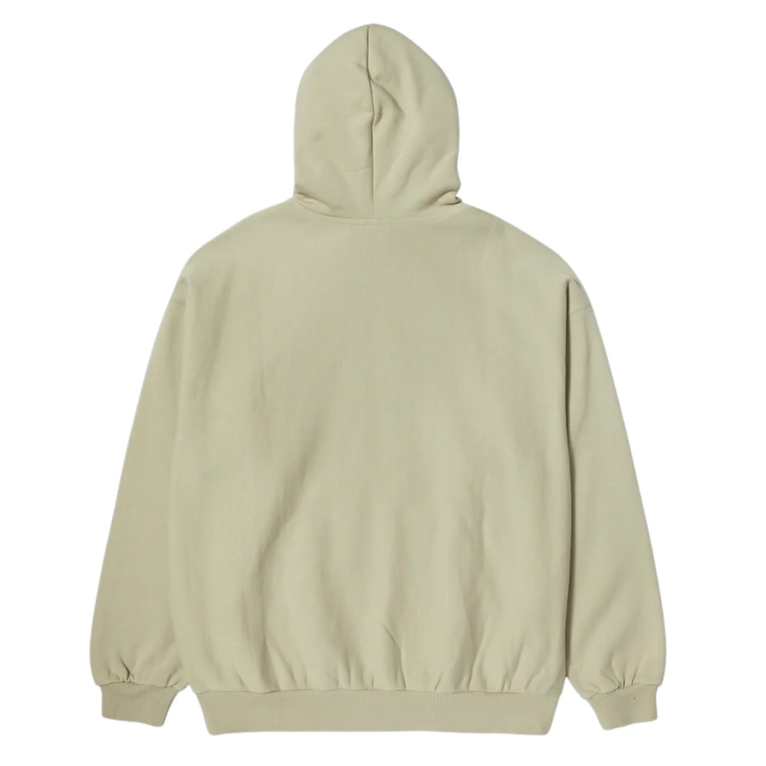 Huf Logo Applique Pullover Hoodie - Putty - Mens Pullover Hoodie by Huf