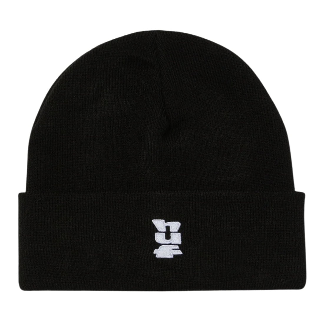 Huf Megablast Cuff Beanie - Black - Fold Beanie by Huf