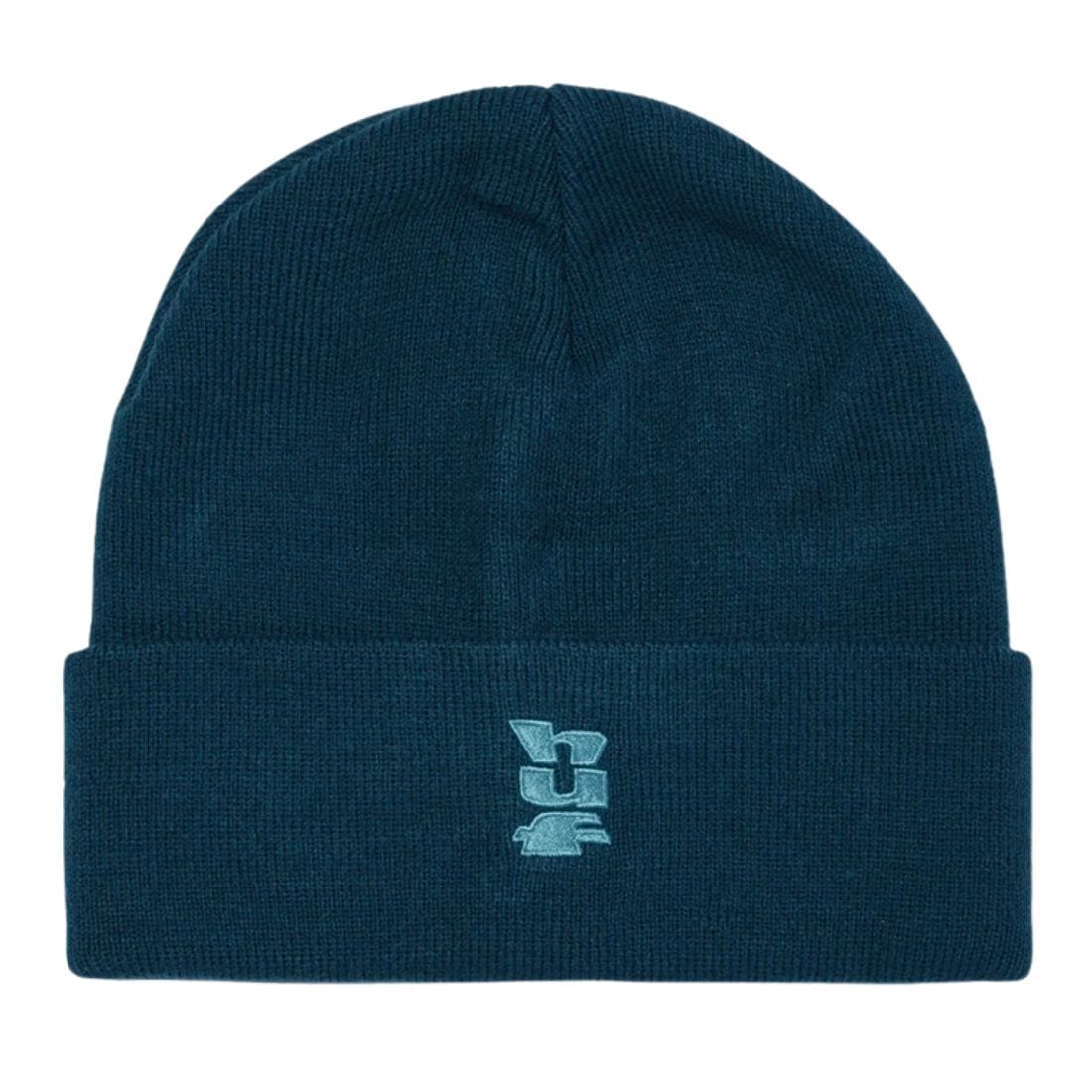 Huf Megablast Cuff Beanie - Oil Blue - Fold Beanie by Huf