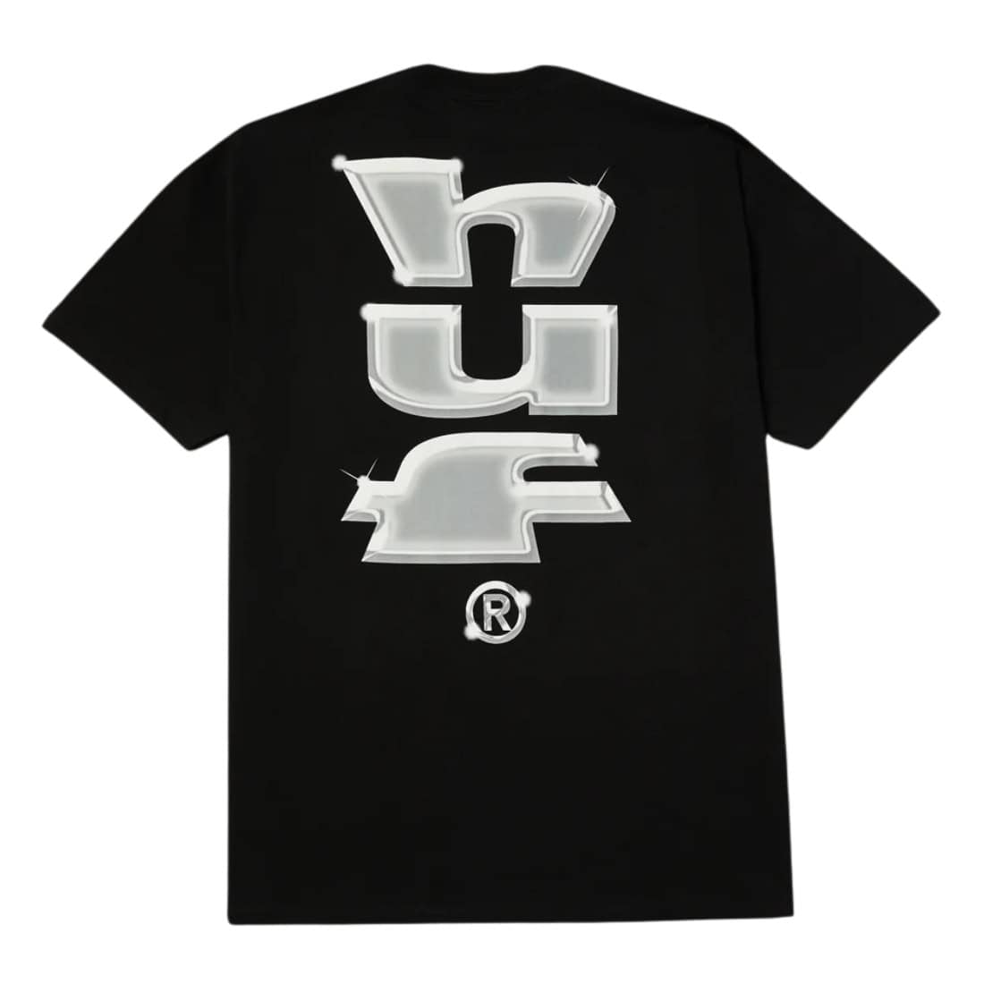 Huf Megachrome T-Shirt - Black - Mens Graphic T-Shirt by Huf