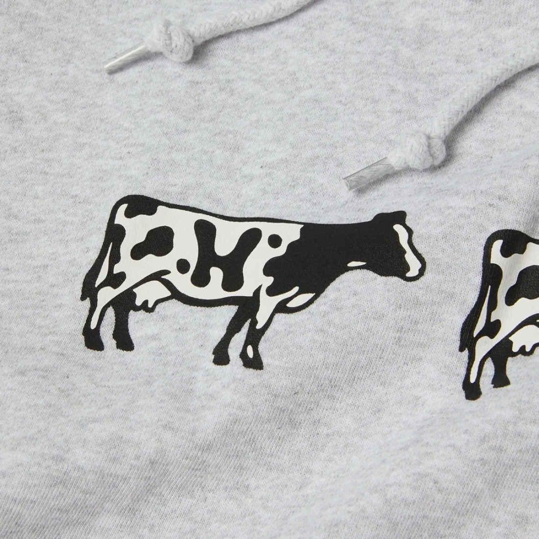 Huf Moo Pullover Hoodie - Heather Grey