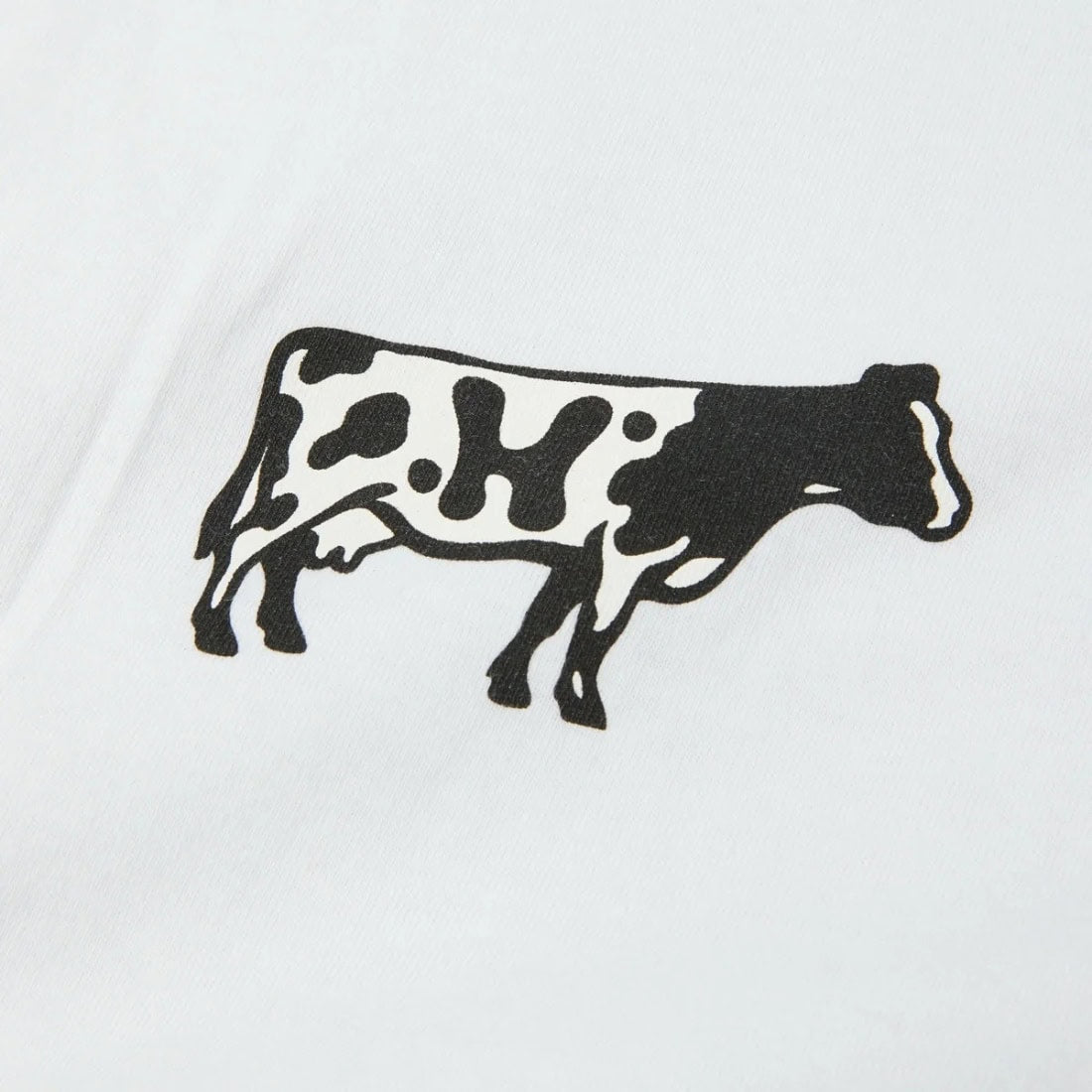 Huf Moo Tee - White - Mens Graphic T-Shirt by Huf
