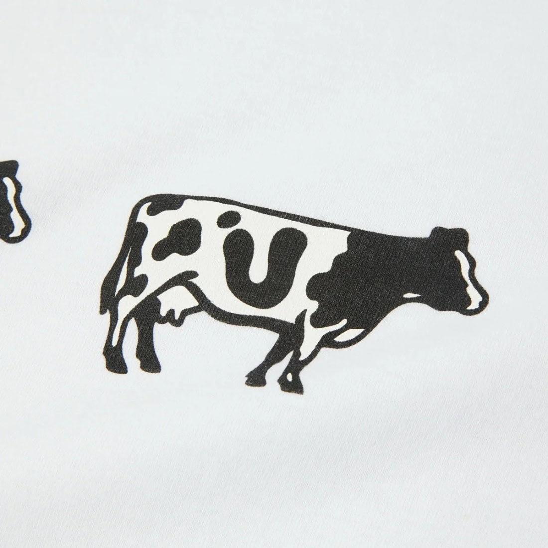 Huf Moo Tee - White - Mens Graphic T-Shirt by Huf