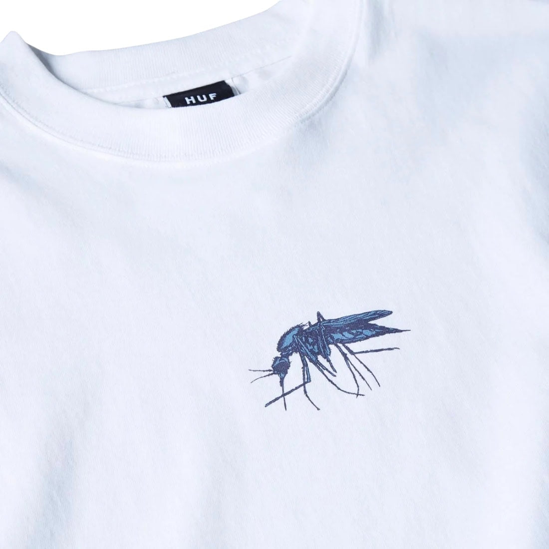 Huf Mosquito T-Shirt - White - Mens Skate Brand T-Shirt by Huf