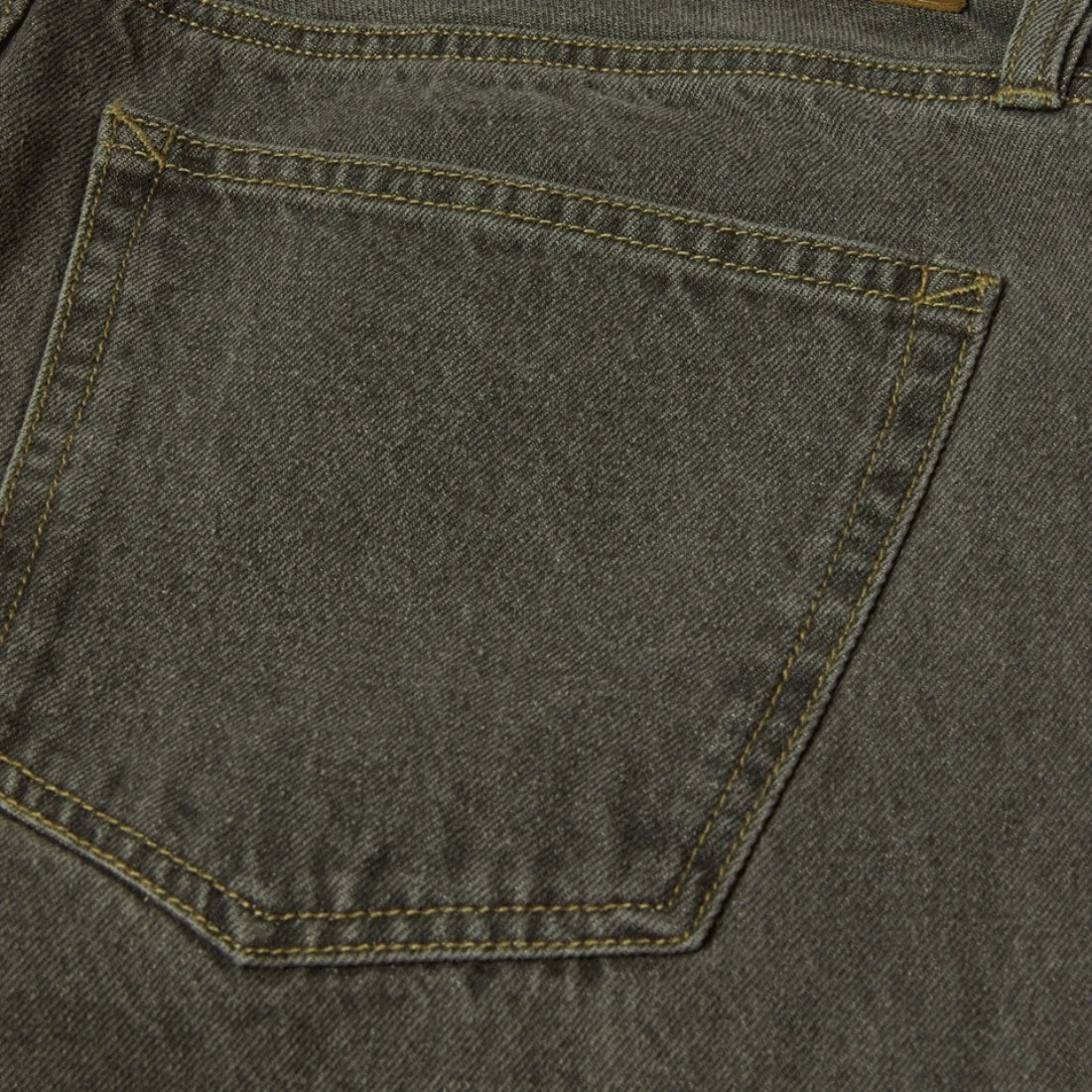 Huf Original Denim Pant - Frost Gray - Mens Relaxed/Loose Denim Jeans by Huf