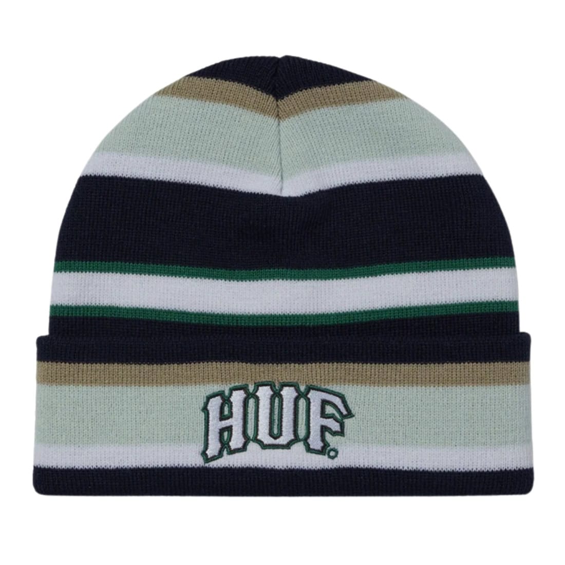 Huf Pierce Beanie - Navy - Fold Beanie by Huf