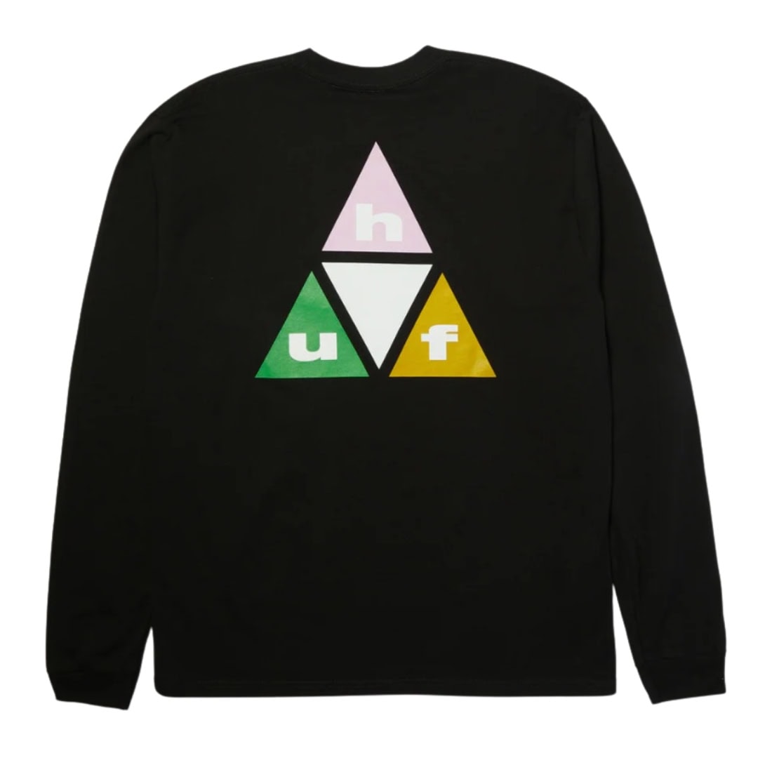 Huf Prism TT Longsleeve T-Shirt - Black - Mens Graphic T-Shirt by Huf