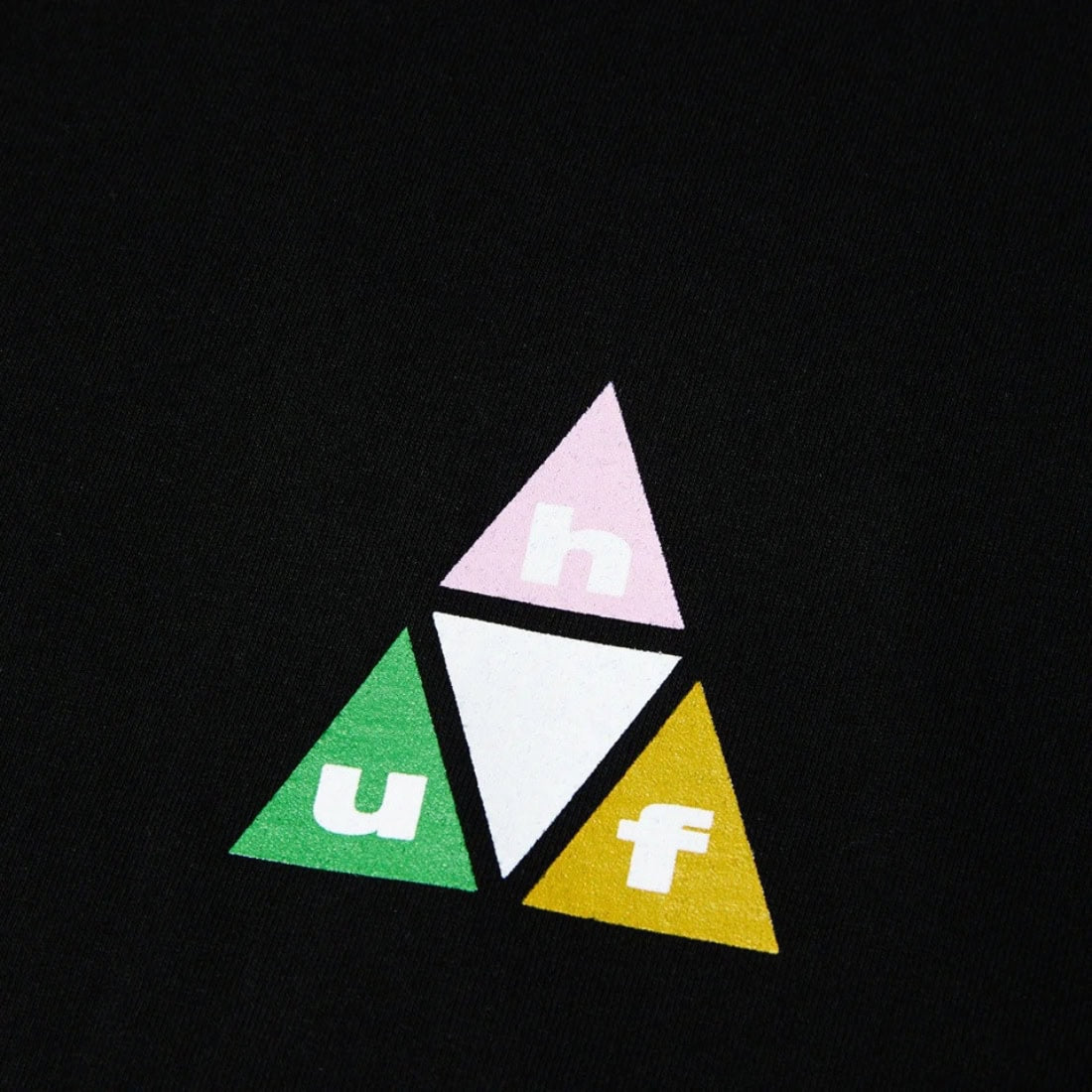 Huf Prism TT Longsleeve T-Shirt - Black - Mens Graphic T-Shirt by Huf