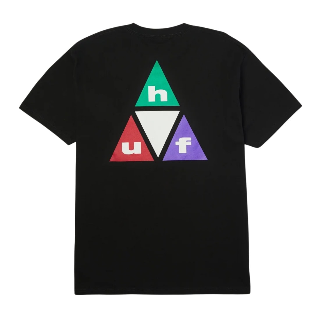 Huf Prism TT Tee - Black/Teal - Mens Graphic T-Shirt by Huf