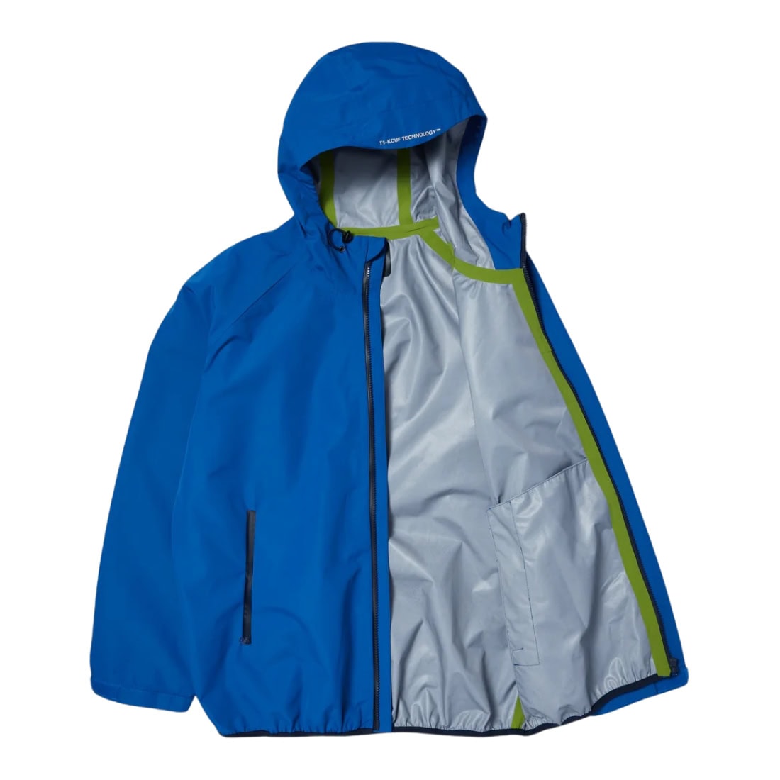 Huf Rainer Shell Jacket - Cobalt Blue - Mens Windbreaker/Rain Jacket by Huf