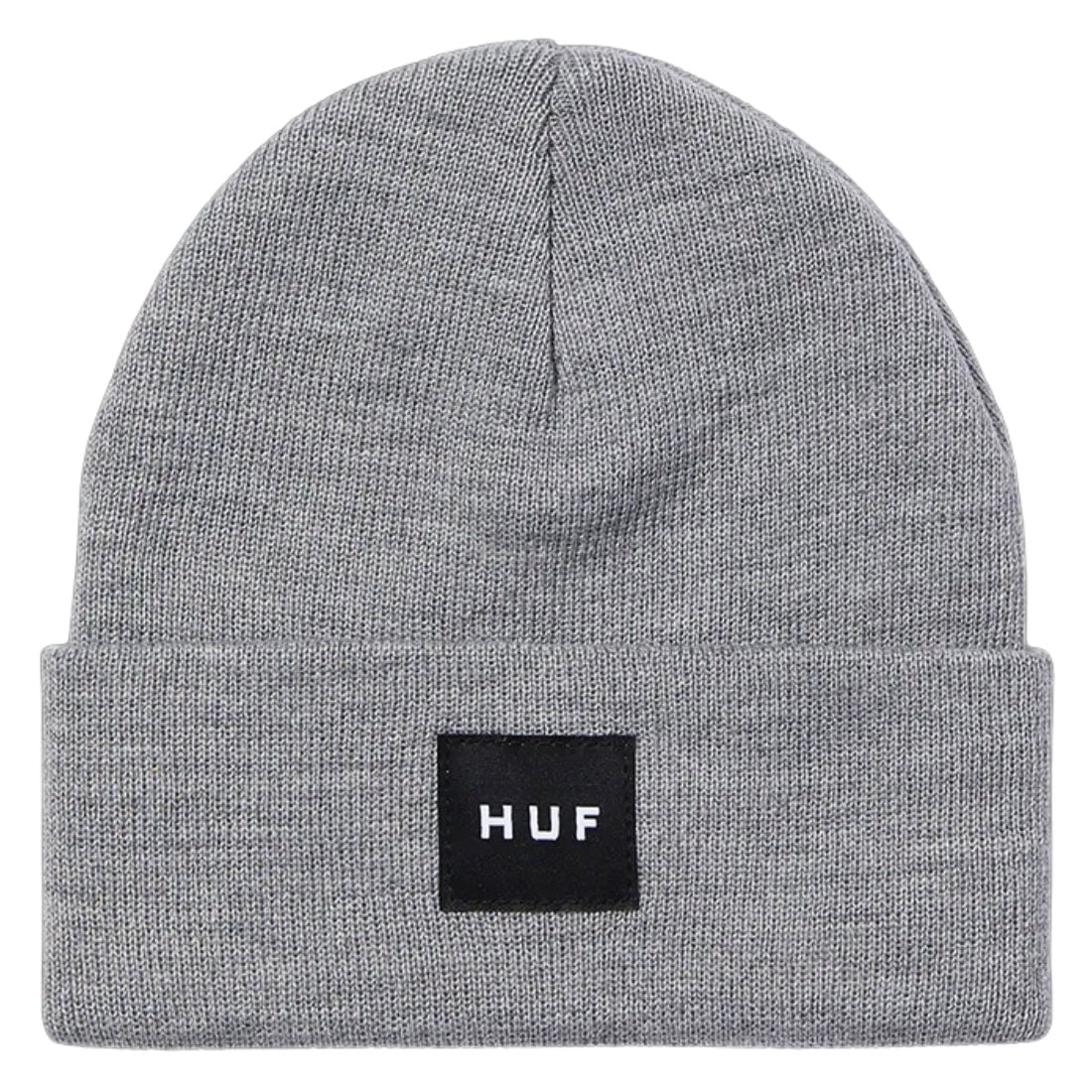 Huf Set Box Beanie - Heather Grey - Fold Beanie by Huf