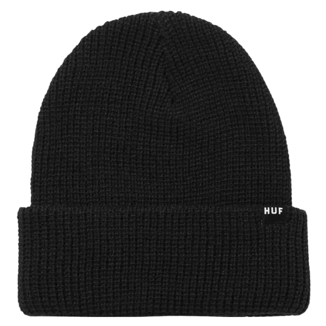 Huf Set Usual Beanie - Black - Fold Beanie by Huf