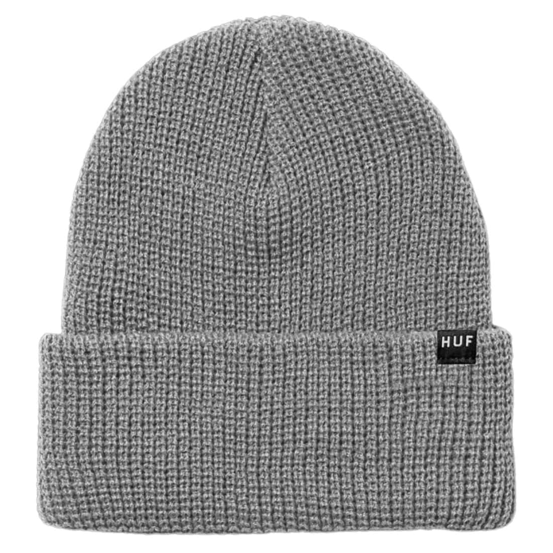 Huf Set Usual Beanie - Heather Grey - Fold Beanie by Huf