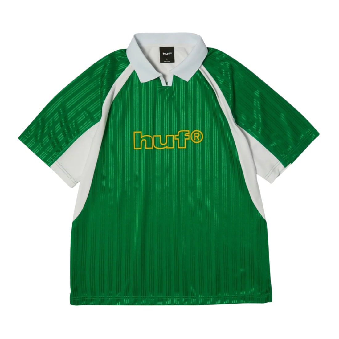 Huf Sideline Soccer Jersey - Clover - Mens Graphic T-Shirt by Huf