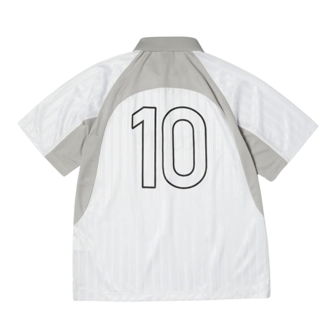 Huf Sideline Soccer Jersey - White - Mens Graphic T-Shirt by Huf