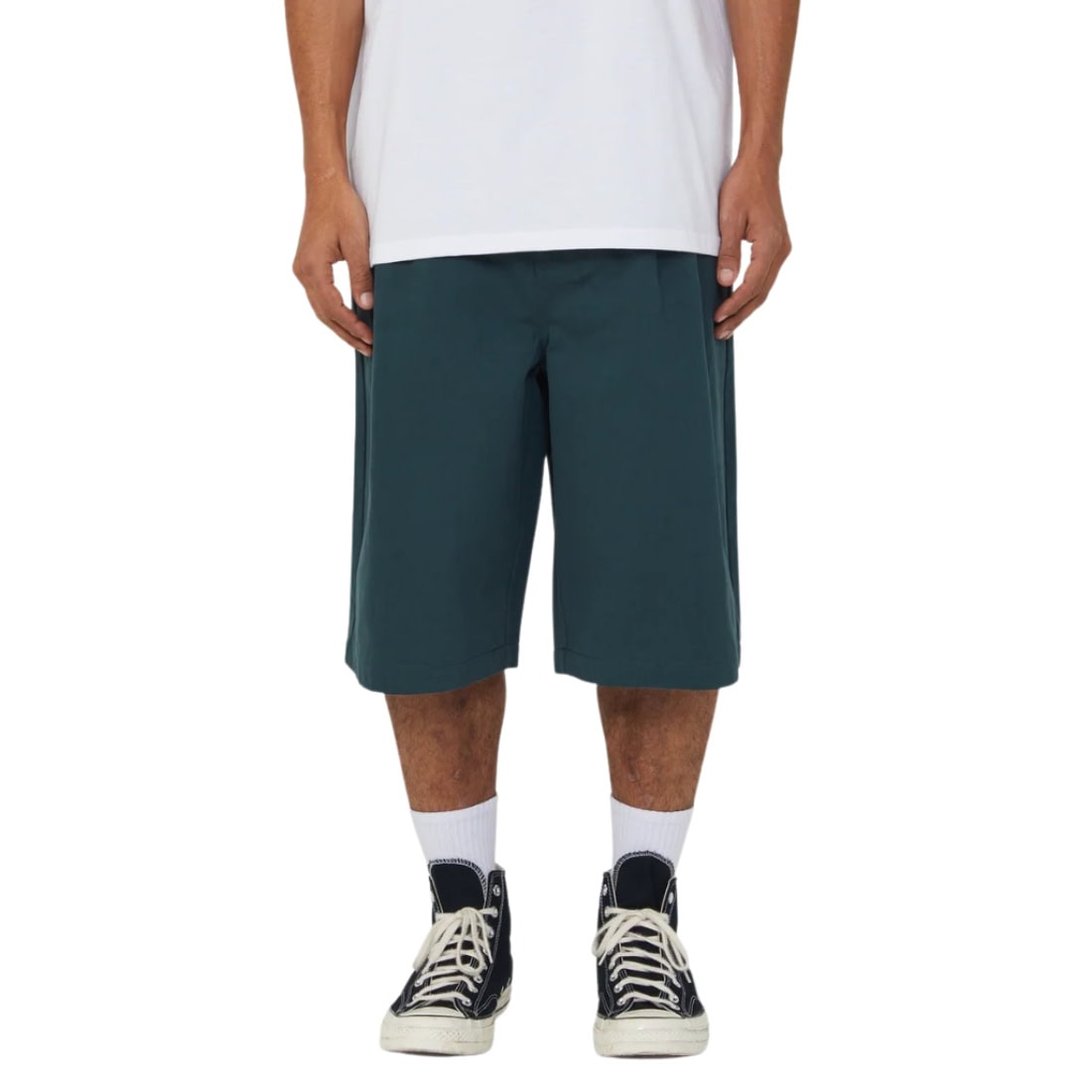 Huf Sorta Long Chino Shorts - Sycamore - Mens Chino Shorts by Huf