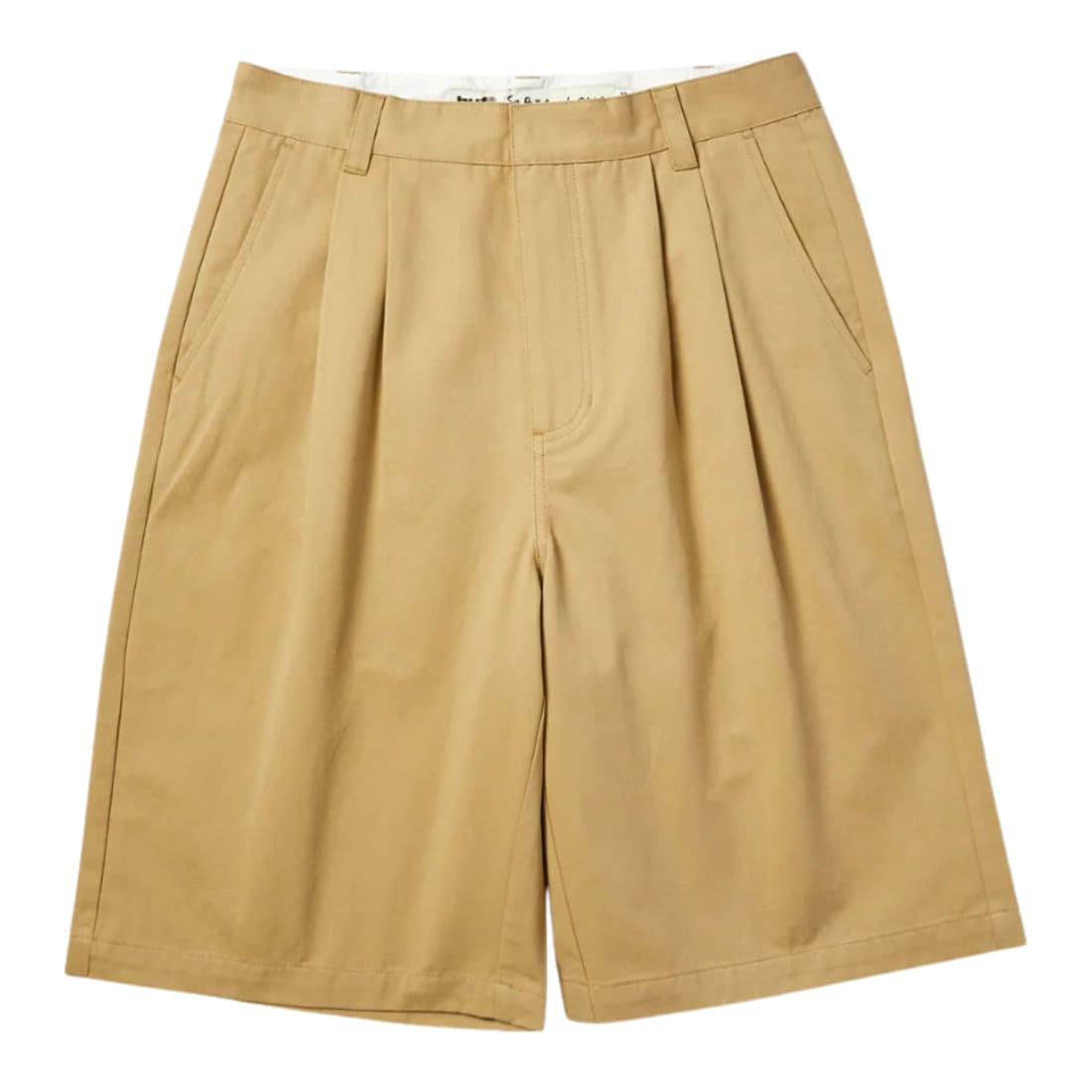 Huf Sorta Long Chino Shorts - Tan - Mens Chino Shorts by Huf